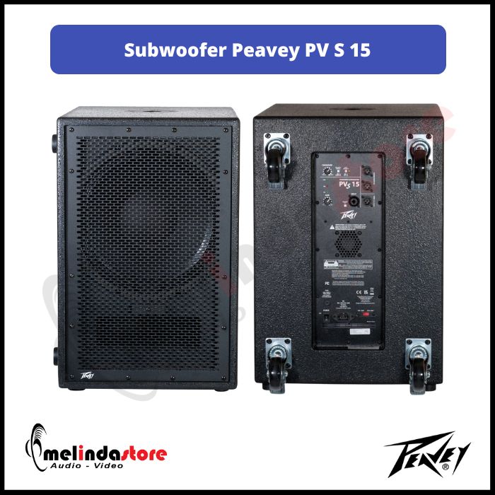 Subwoofer Aktif Peavey PV S 15 | Subwoofer Aktif Peavey 15 Inch